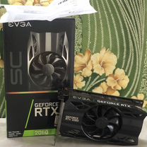 Игровая видеокарта evga Nvidia RTX 2060 SC OC 6 GB