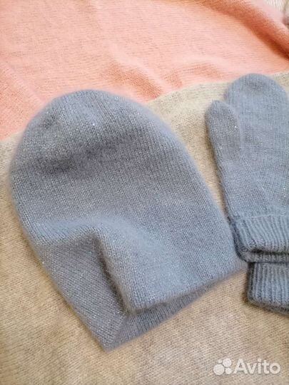 Вяжу на заказ шапки, шарф, варежки, свитер