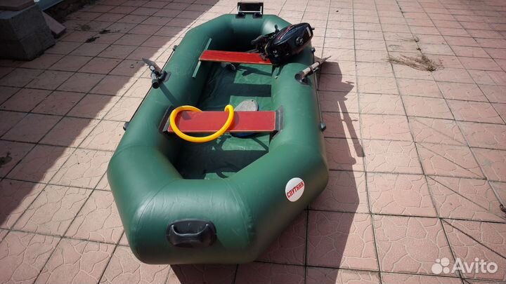 Лодка пвх двухместная 