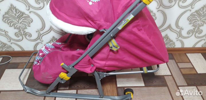 Детские санки коляска