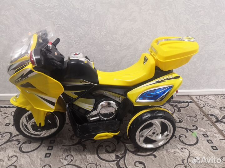 Детский мотоцикл на аккумуляторе бу
