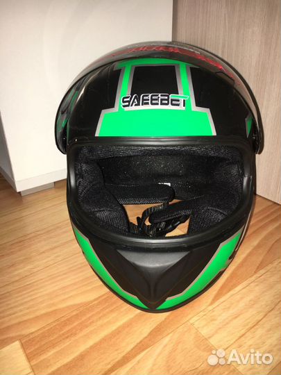 Детский мото шлем