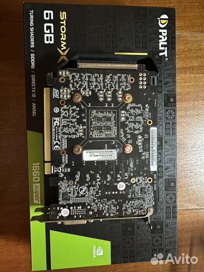 Видеокарта 1660 Super