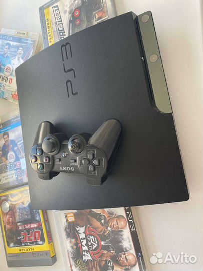 Игровая приставка ps3 с играми
