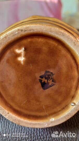 Вазочка. Керамика. СССР 70-е. Мамаев курган