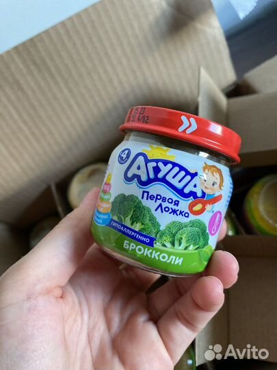 Овощное пюре агуша