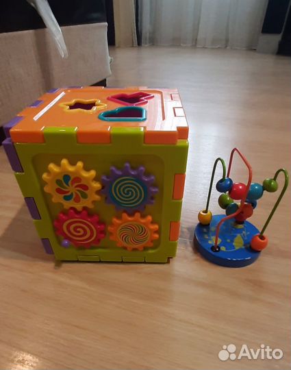 Сортер куб пластиковый