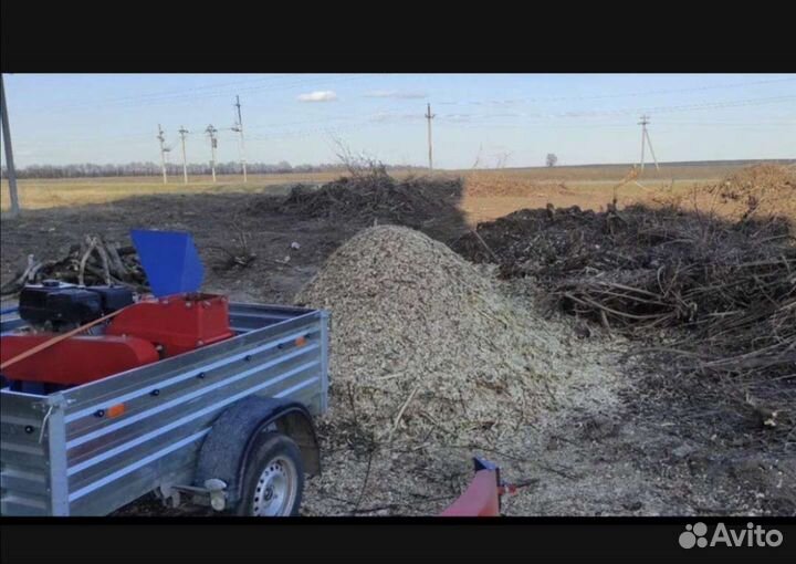 Покос травы триммером