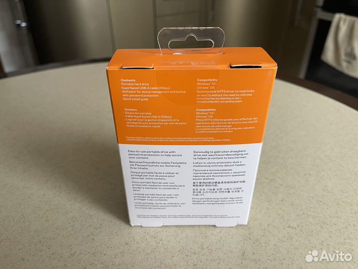 Внешний жесткий диск WD My Passport 5тб