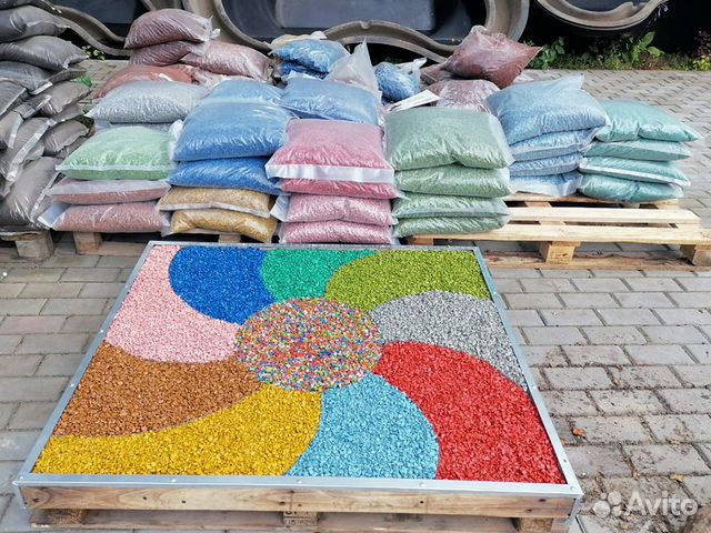 Декоративный щебень