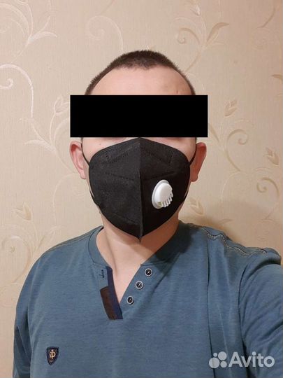 Маска с респиратором