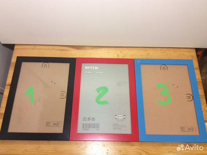 Рамки 6 шт под фотографии, картины, дипломы и т.д