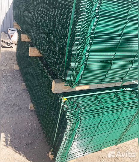Забор сетка 3д