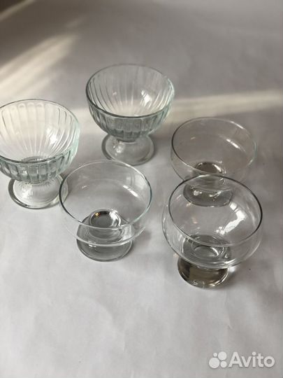 Бокалы креманки для дессертов