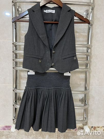 Костюм школьный для девочки 128