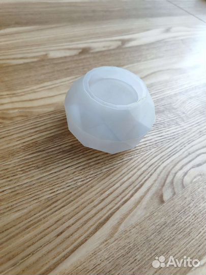 Силиконовый молд стакан для гипса