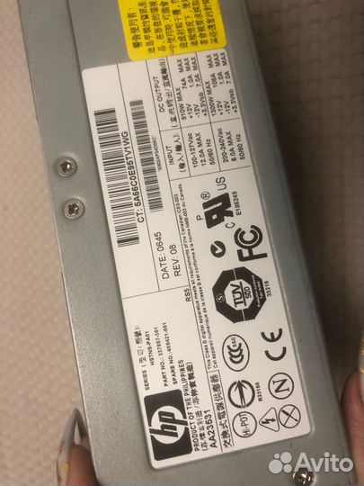 Блок питания HP Astec hstns-PA01 1300Wt