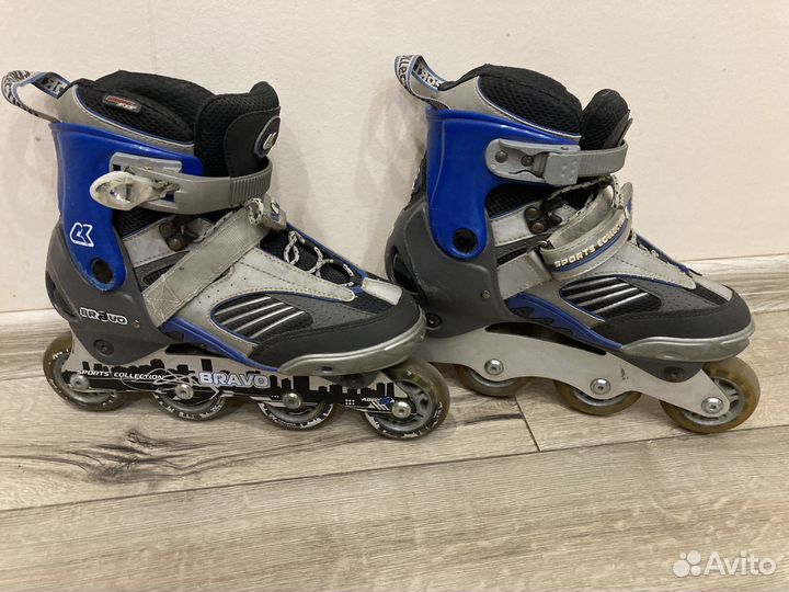 Роликовые коньки размер 40