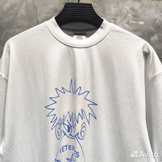 Vetements killua футболка