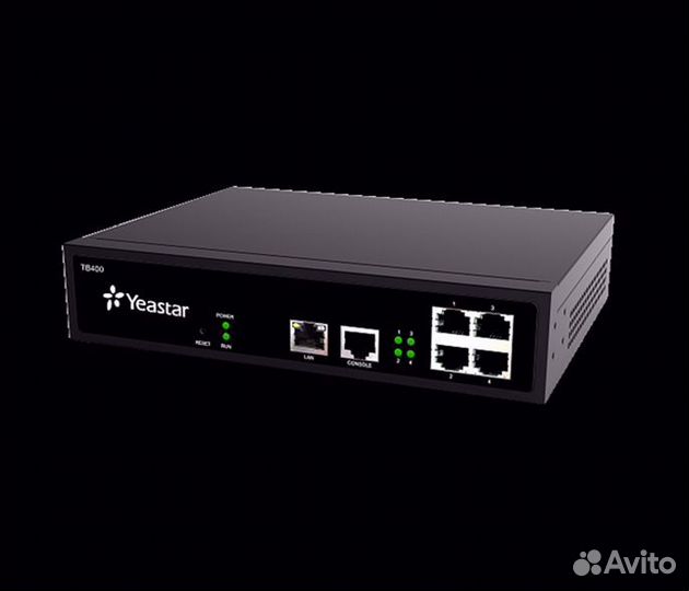 Yeastar TB400 BRI-VoIP шлюз, 2 BRI-порта