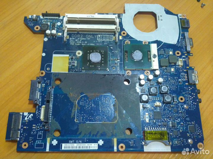 Материнская плата донор на samsung np-r418