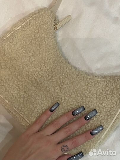Сумка hm пушистая