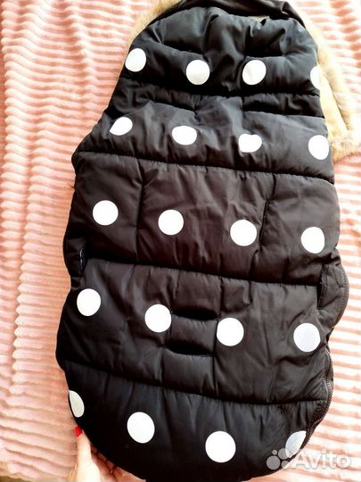 Зимний конверт в коляску