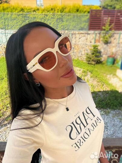 Очки fendi белые