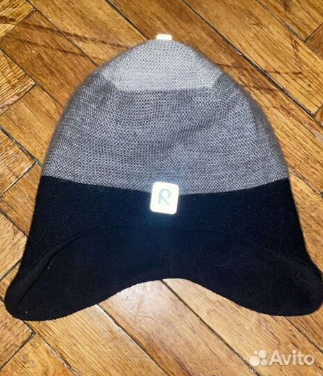 Шапка Рейма 52 шерсть Мериноса и шапка 51 р