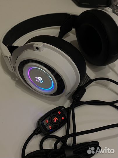 Наушники игровые с микрофоном Bloody