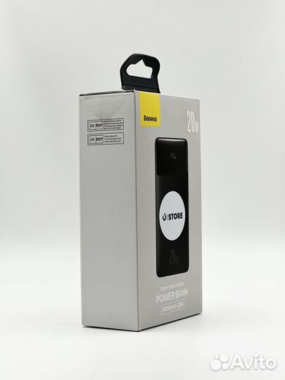 Power bank внешний аккумулятор 30000 mAh