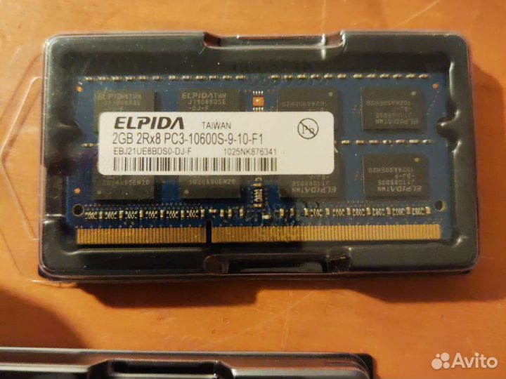 Оперативная память Elpida 2g2rx8pc3-10600S-9-10F1