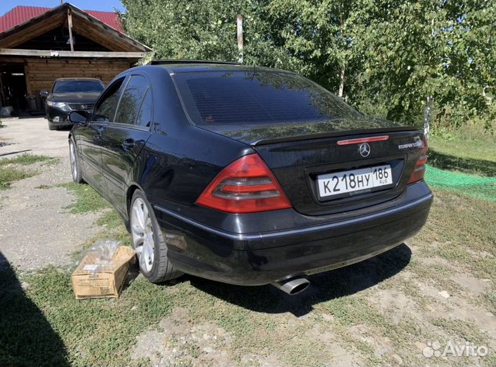Cпойлер Mercedes-Benz C W203
