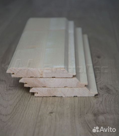 Карельская имитация бруса 21х146х3м,ав