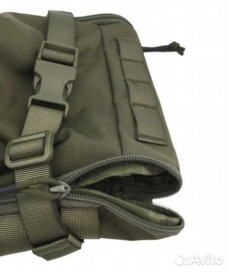 Тактическая сумка сухарка на бронежилет олива