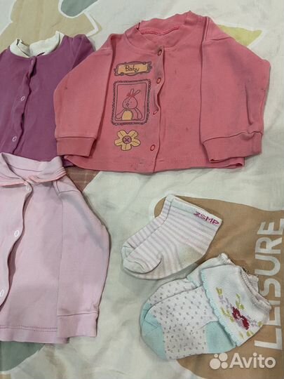 Вещи пакетом для новорожденной девочки