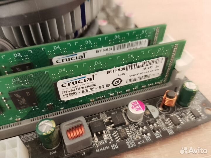 H55H-M + Intel Core i5 +8Gb DDR3