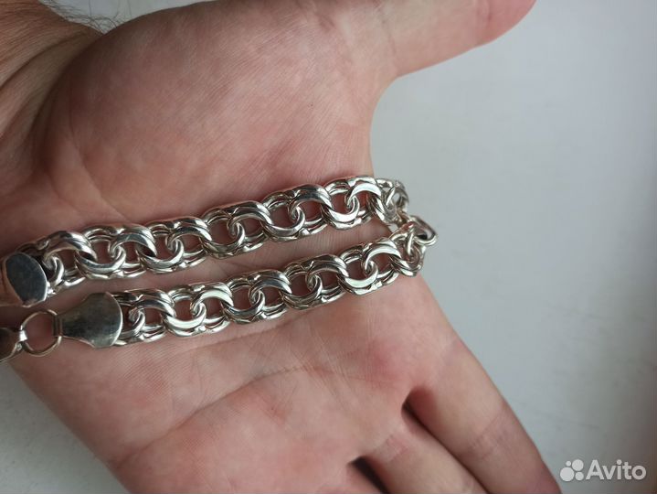 Серебряный Браслет Бисмарк