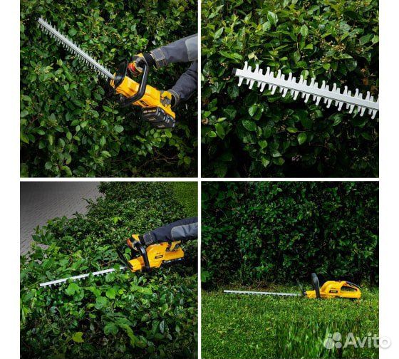 Аккумуляторный кусторез Denzel RBC510-36, 59410