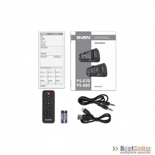 Портативная колонка sven PS-680