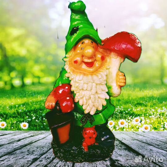 Садовые фигуры из гипса