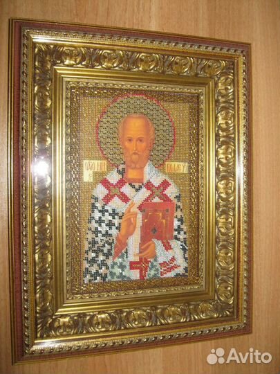 Иконы вышитые бисером