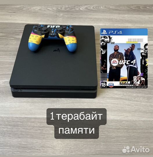 Sony playstation 4 PS4 slim 1tb