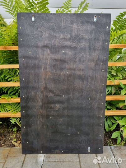 Пано настенное серо-чёрное