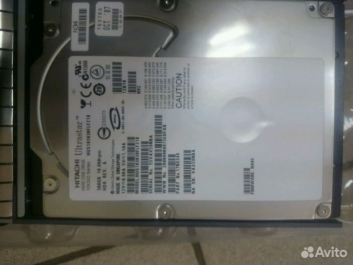 Жесткий диск для сервера hgst HUS103030FLF210