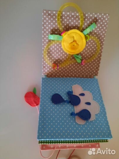 Мягкая книжка для малышей