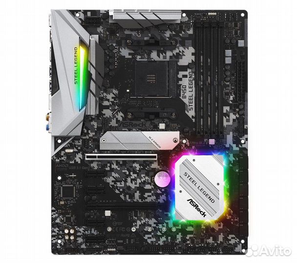 ASRock B450 steel legend (Ryzen 5 2600, ddr4)