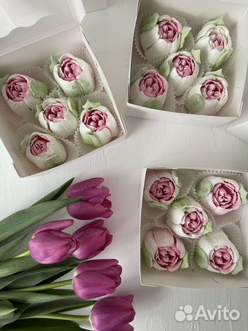 Зефирные букеты/зефир с начинкой/подарки