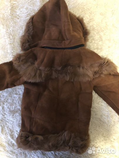 Дубленка натуральная для девочек
