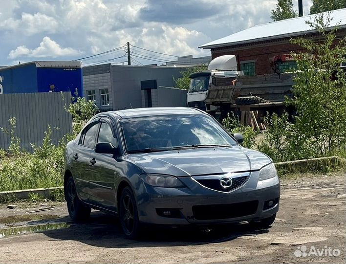 Mazda 3 1.6 МТ, 2007, 233 000 км